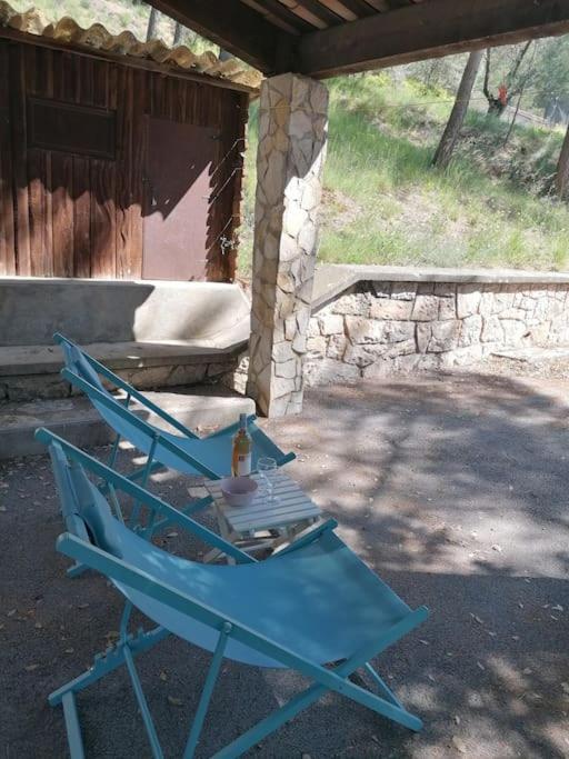 Studio Meyreuil-Terrasse-Au Calme En Campagne-Clim Luaran gambar