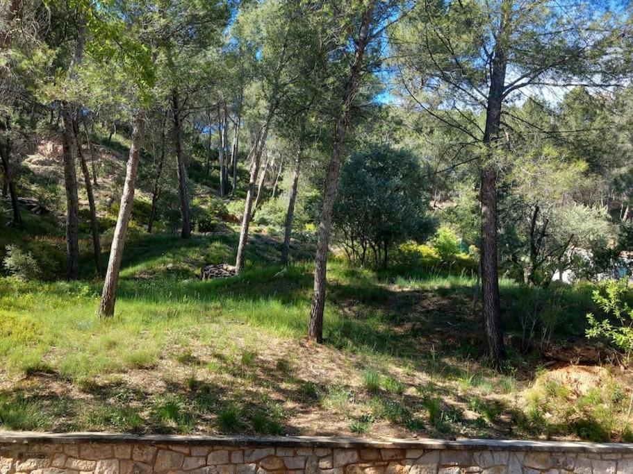 Studio Meyreuil-Terrasse-Au Calme En Campagne-Clim Luaran gambar