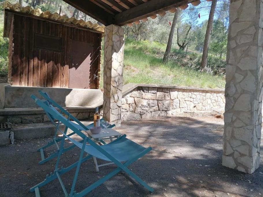 Studio Meyreuil-Terrasse-Au Calme En Campagne-Clim Luaran gambar